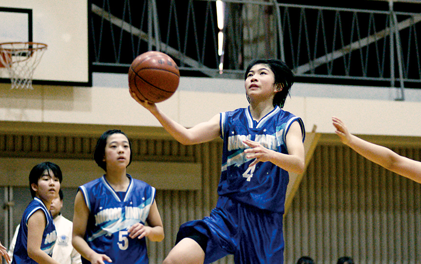 中学バスケットボール部